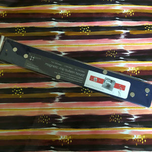 Magnetic Strip Bulletin Board Blue Office Post